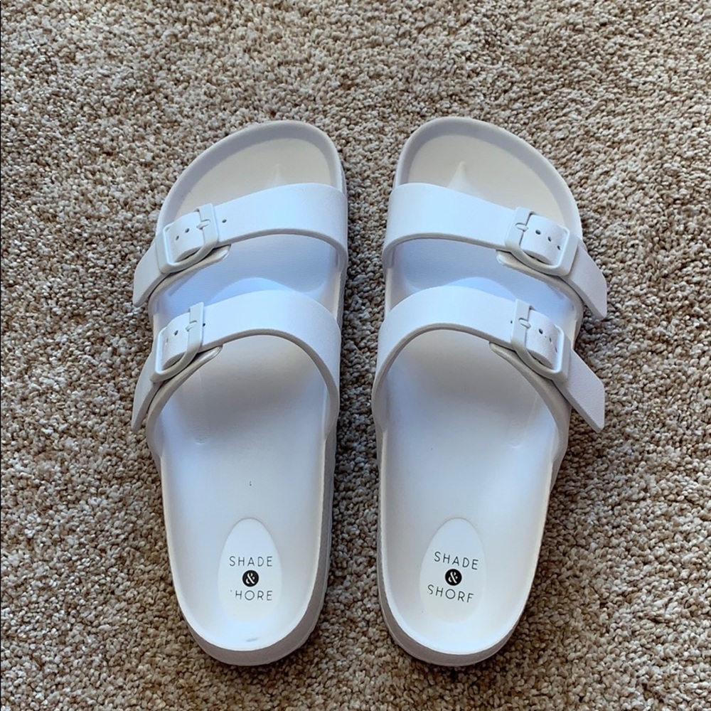 White Shade & Shore Sandals Size 9